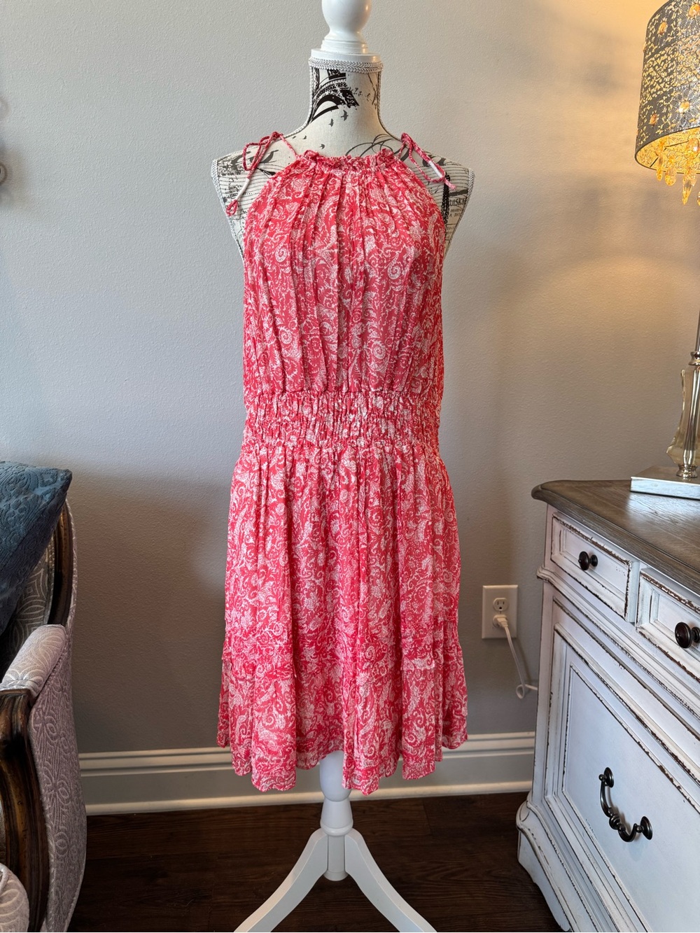 NWT Anthropology Halter Sundress